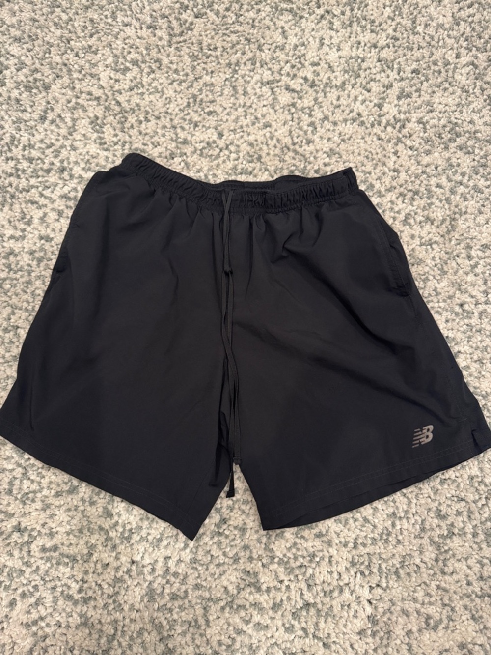 New Balance Men's Black Athletic Training Shorts
